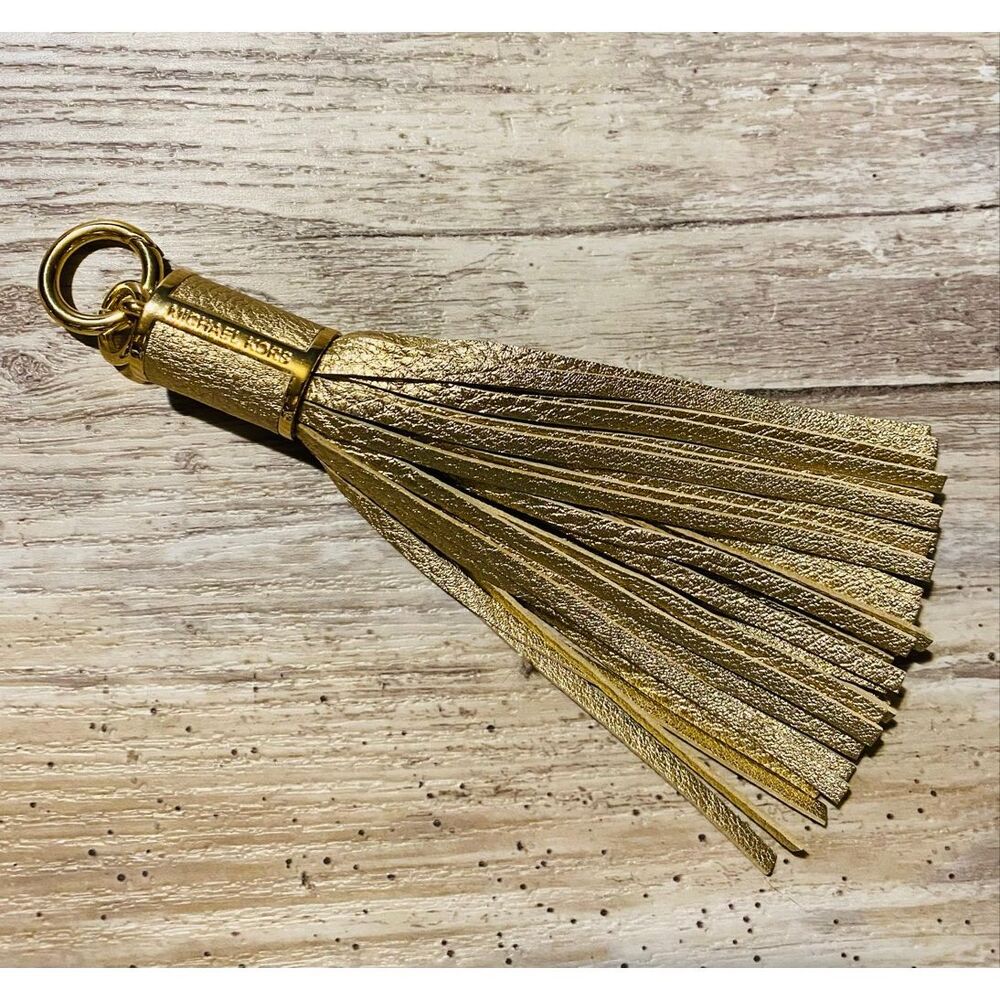 Michael Kors Gold Tassel Purse Bag Charm